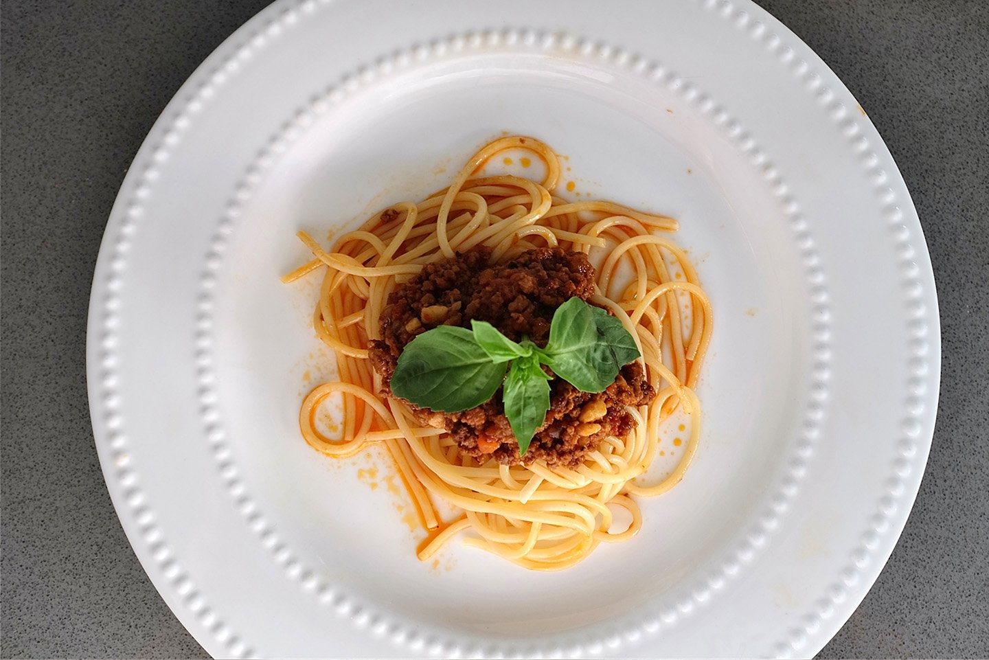 Slow-cooked Bolognese